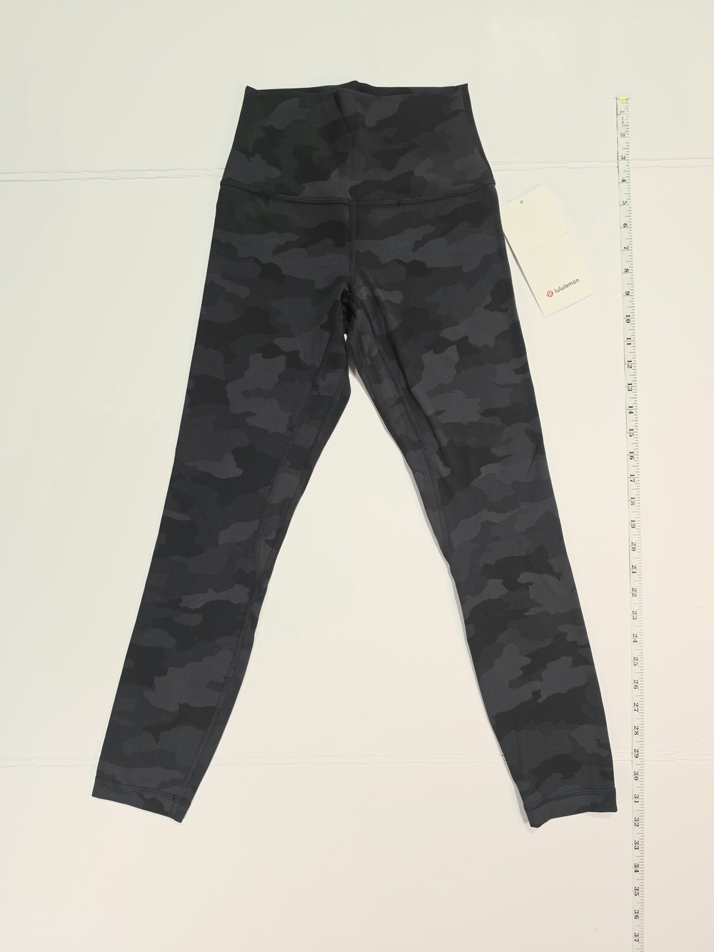 Lululemon Align HR Pant 25" Heritage 365 Camo Deep Coal Multi Size 4 NWT
